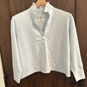 Frank & Eileen heather light blue Pullover